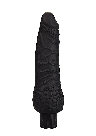 Realistic Skin Vibrator - Small - Black
