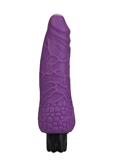 Realistic Skin Vibrator - Small - Purple