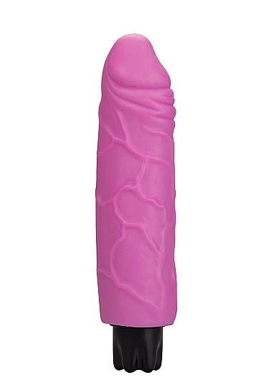 Realistic Skin Vibrator - Regular - Pink