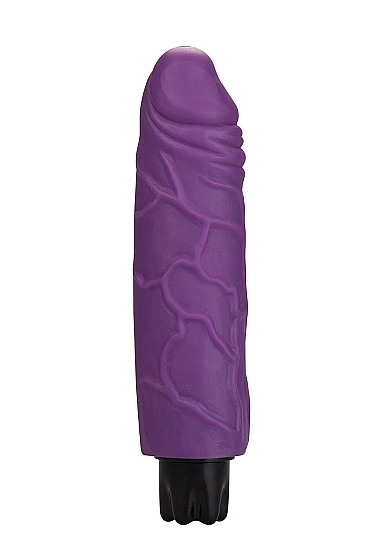 Realistic Skin Vibrator - Regular - Purple
