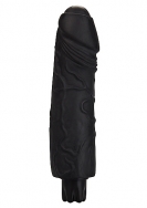 Realistic Skin Vibrator - Big - Black