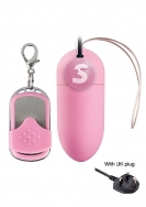Rechargeable Egg - Pink - UK plug