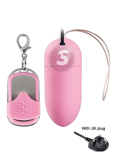 Rechargeable Egg - Pink - UK plug