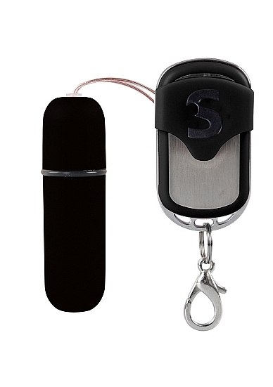 Remote Vibrating Bullet - Black