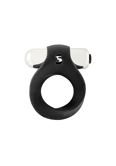 Vibrating Endless Cockring - Black