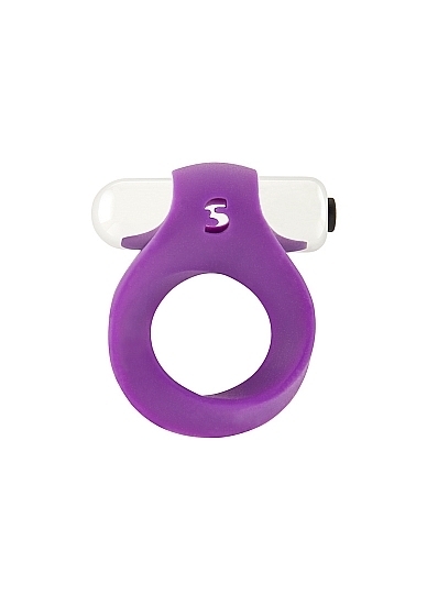 Vibrating Endless Cockring - Purple