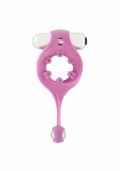 Endless Cockring with Dangling Ball and Magnetic Field - Pink