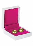 Ben Wa Balls - Erotic Exercise Balls - Gold