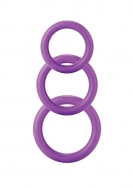 Twiddle Rings - 3 Sizes - Purple