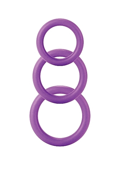 Twiddle Rings - 3 Sizes - Purple