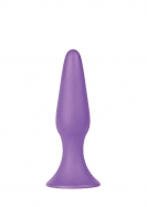 Silky Buttplug - Small - Purple