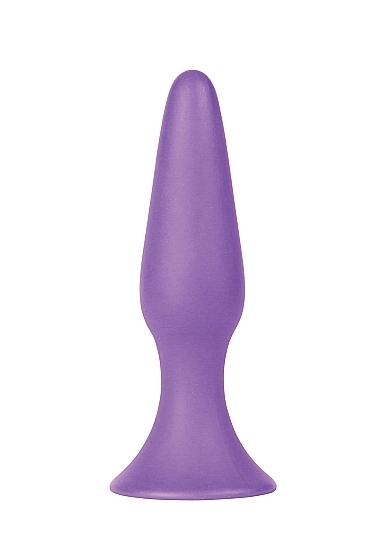 Silky Buttplug - Medium - Purple