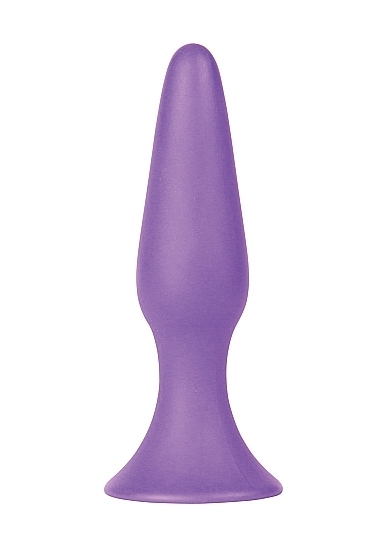 Silky Buttplug - Big - Purple