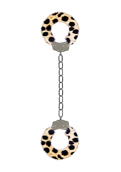 Furry Ankle Cuffs - Cheeta