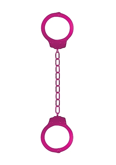 Metal Ankle Cuffs - Pink