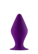 Butt Plug with Suction Cup - Small - Purple