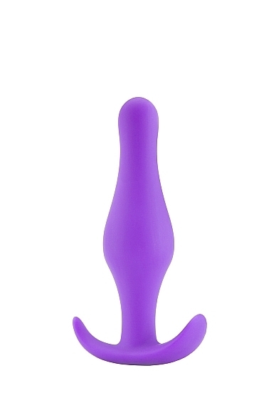 Butt Plug with Handle - Small - Purple