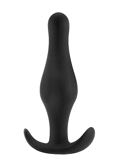Butt Plug with Handle - Large - Black