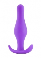 Butt Plug with Handle - Large - Purple