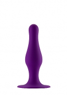 Butt Plug with Suction Cup - Small - Purple