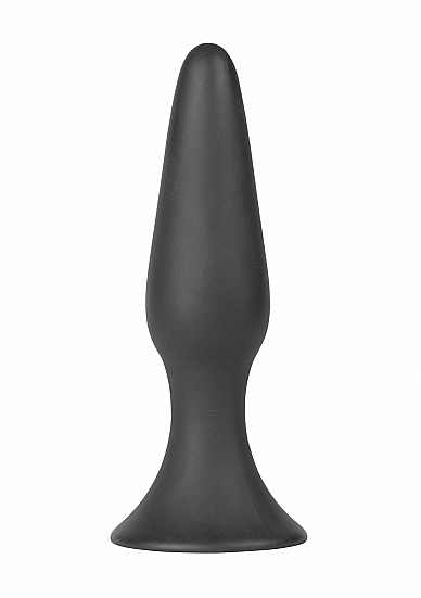 EBAN medium conical butt-plug with suction cup - Black