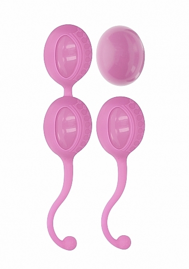 The Dukes - Geisha Balls - Pelvic Exerciser - Silicone - Pink
