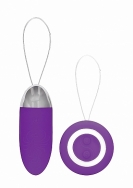 Luca - Rechargeable Remote Control Vibrating Egg - Purple