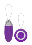Ethan - Rechargeable Remote Control Vibrating Egg - Purple