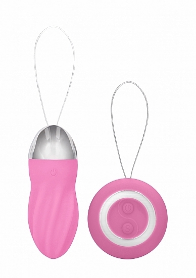 George - Rechargeable Remote Control Vibrating Egg - Pink