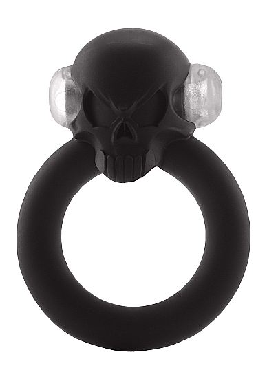 Shadow Skull Cockring - Black