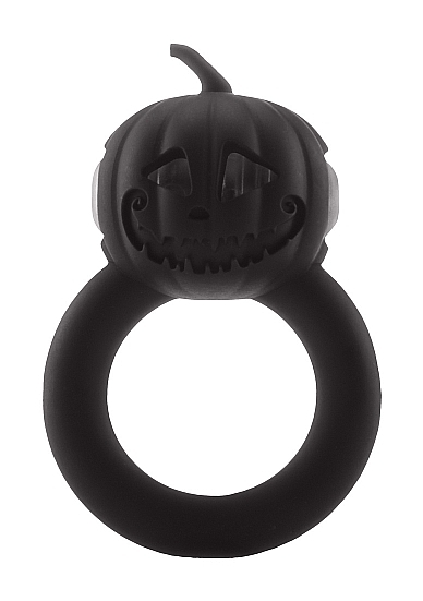 Party Pumpkin Cockring - Black