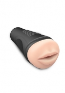 Self Lubrication Easy Grip Masturbator XL Oral - Flesh