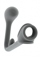 No.3 - Butt Plug with Cockring - Grey