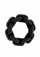 No.5 - Chain Cockring - Black
