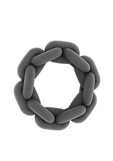 No.5 - Chain Cockring - Grey