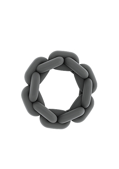 No.6 - Chain Cockring - Grey