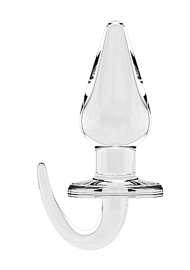 No.9 - Butt Plug - 6 Inch - Transparent