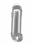 No.35 - Stretchy Thick Penis Extension - Translucent