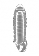 No.36 - Stretchy Thick Penis Extension - Translucent