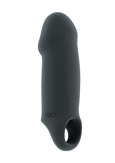 No.37 - Stretchy Thick Penis Extension - Grey