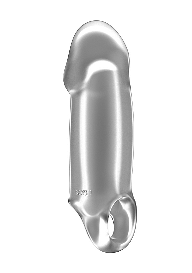 No.37 - Stretchy Thick Penis Extension - Translucent