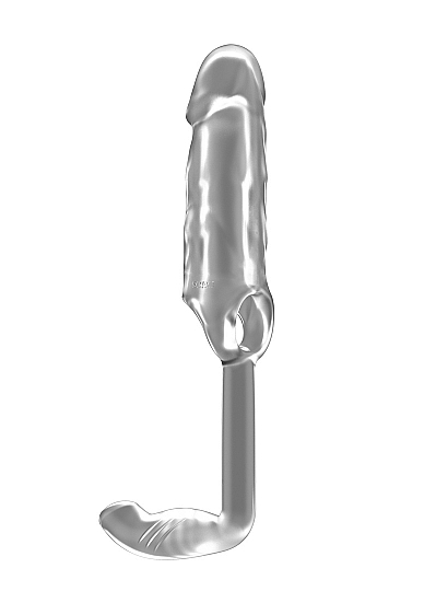 No.38 - Stretchy Penis Extension and Plug - Translucent