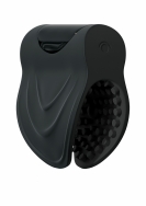 CONTROL by Sir Richard's Vibrating Silicone Edging Trainer - Bla