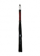 Red & Black Stripe Flogger