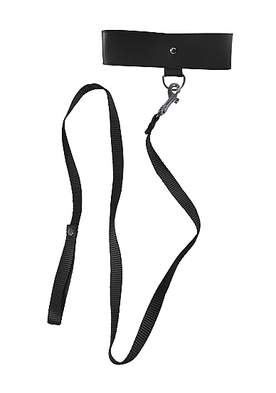 Black Leash & Collar
