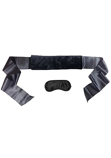 Satin & Fur Sex Strap