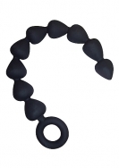 Anal Beads - Black Silicone