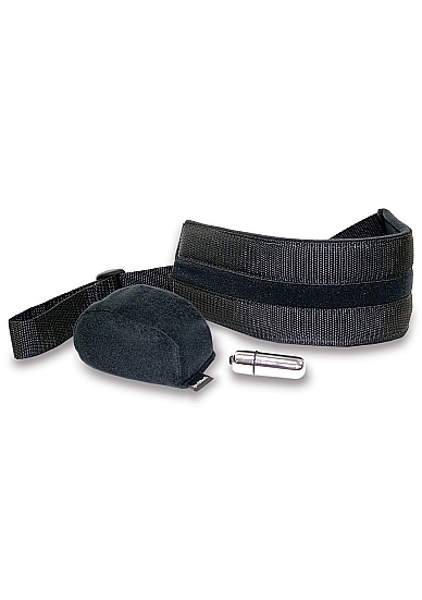 Vibrating Doggie Style Strap with hump and vibe