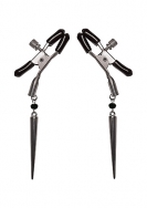 Silver Spears Nipple Clips