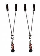 Ruby Black Nipple Clips